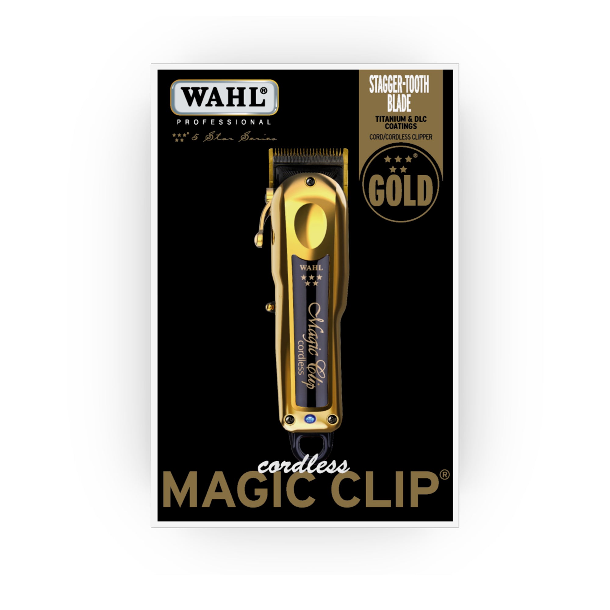 Wahl 5-Star Magic Clip Gold Limited Edition Clipper – Jean Julien
