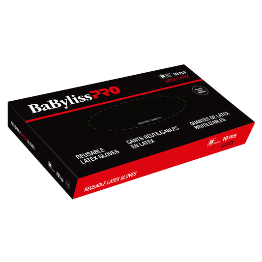 Babyliss Pro Black Satin Medium Glove 10/box