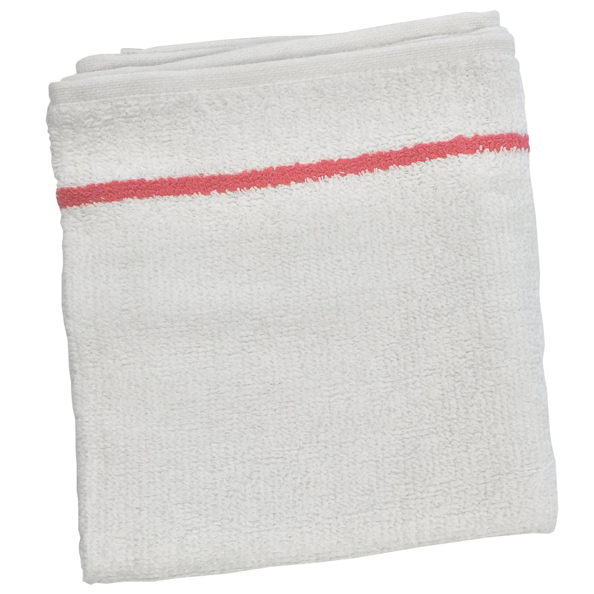 Babyliss Pro white towel with red band