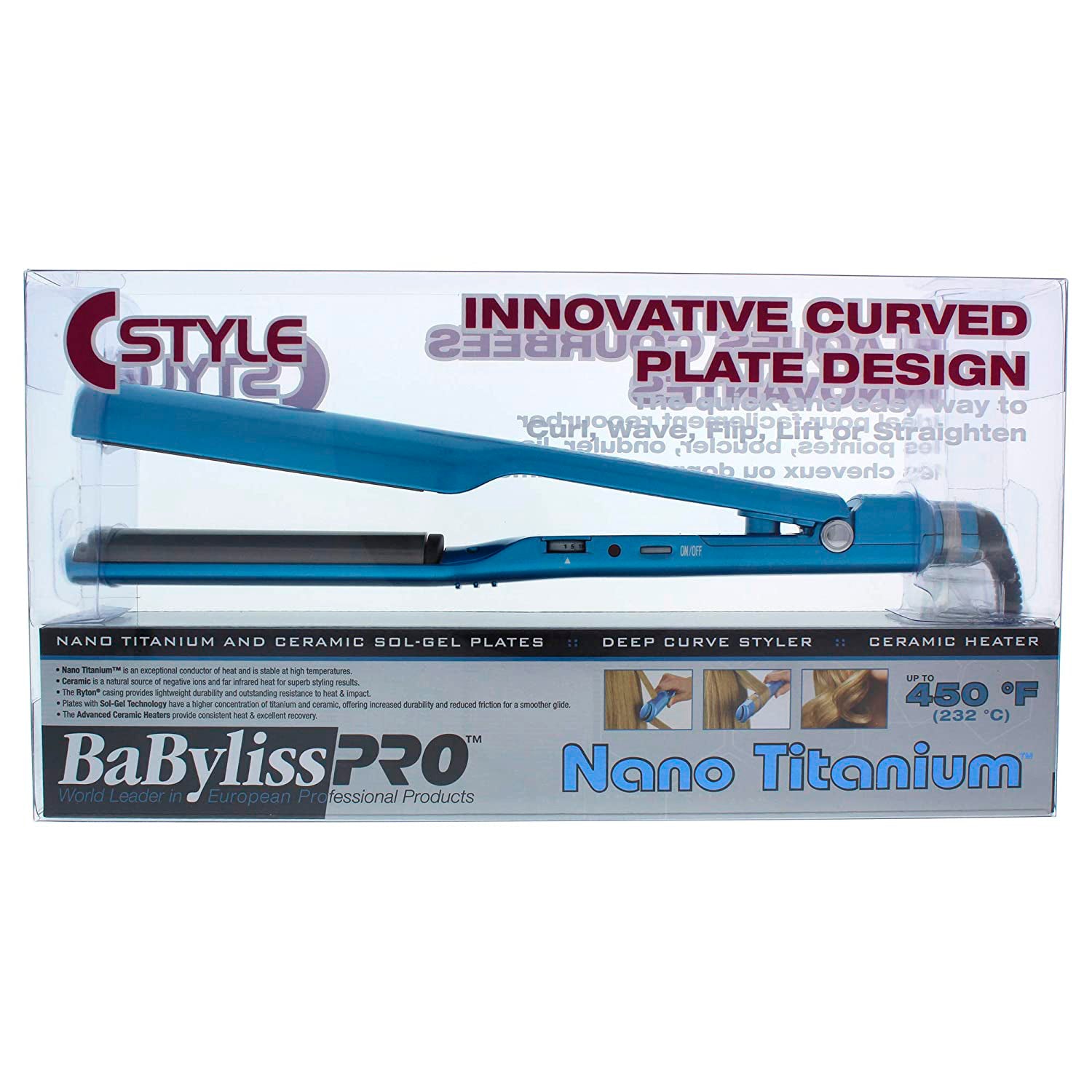 Babyliss pro buy nano titanium ceramic heater 1 1/2