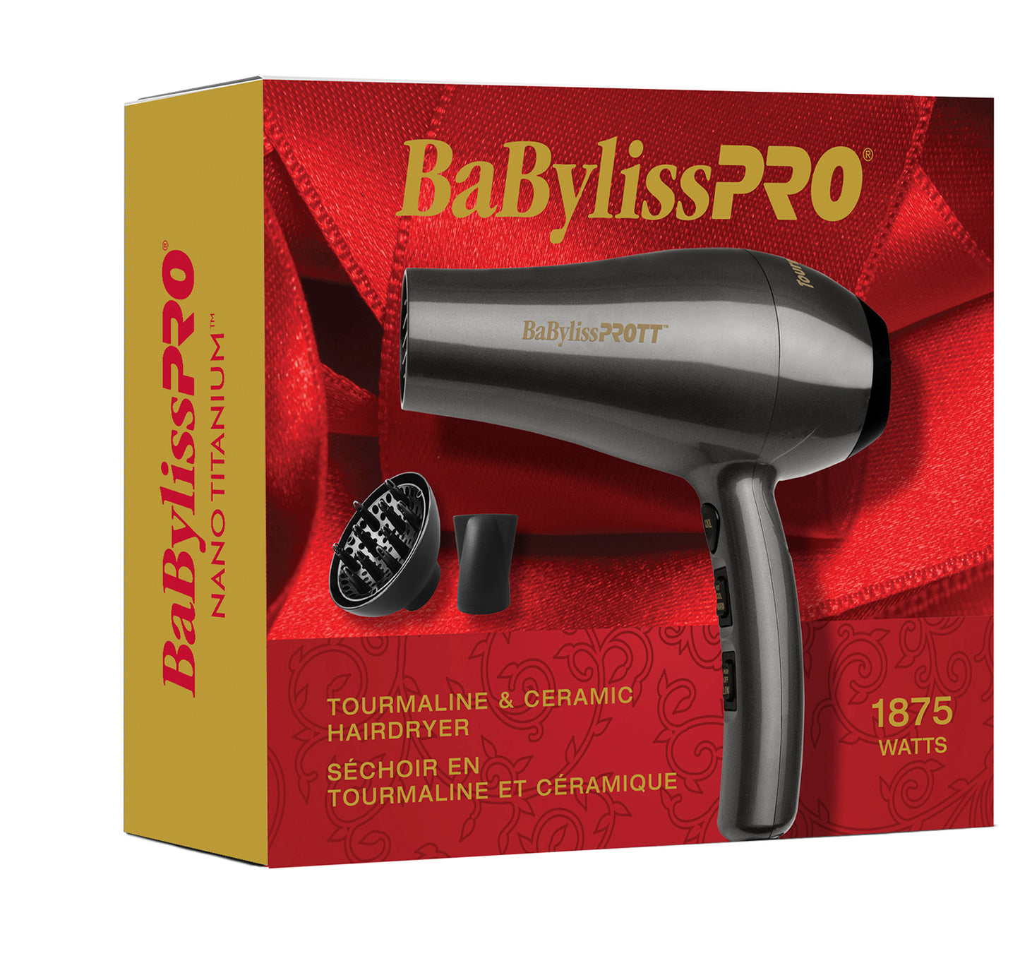 Séchoir Babyliss Pro toumaline et Céramique Euphoria