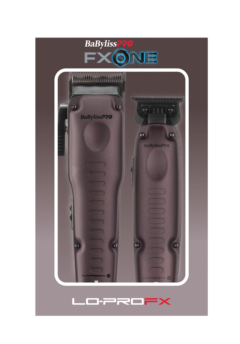 Duo BabylissPro LO-PROFX Clipper/Trimmer noir/violet