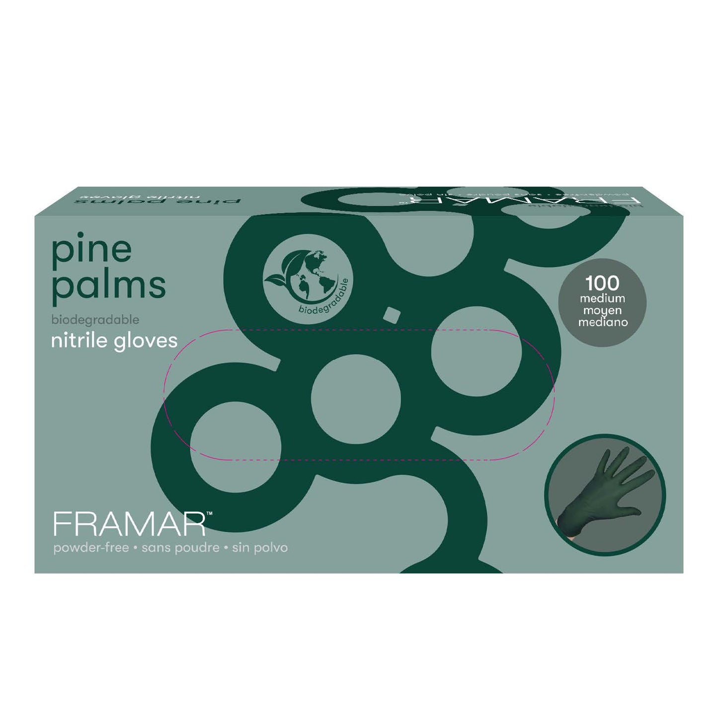 Gant Framar Nitrile Biodégradable Petit