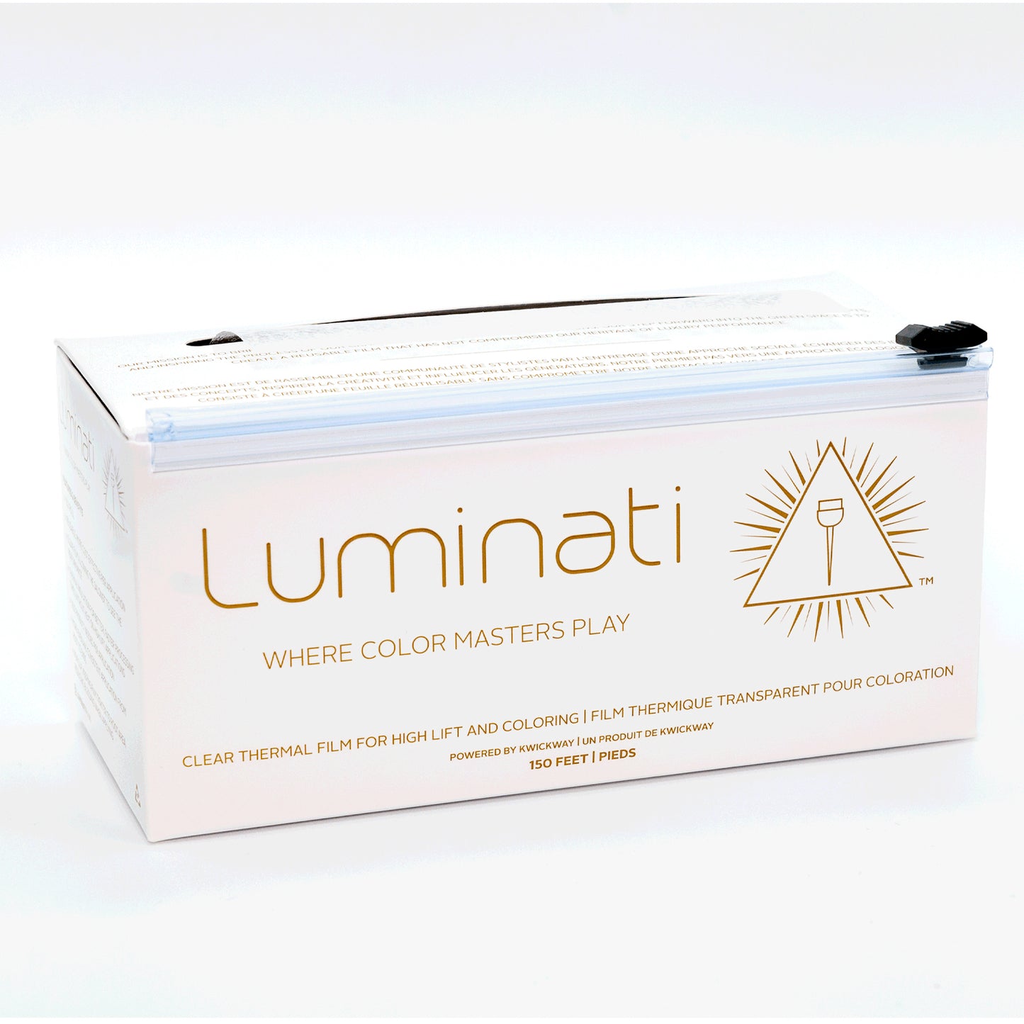 Luminati thermal transparent film 150'