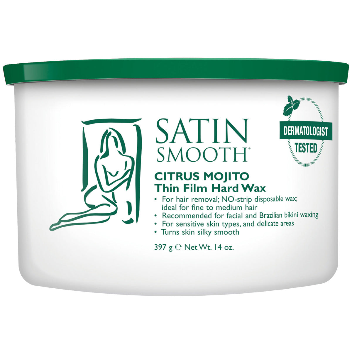 Cire Satin Smooth ferme Mojito 14oz