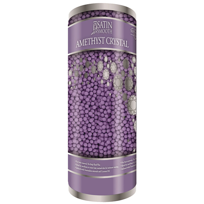 Amethyst Firm Satin Smooth Wax Beads 23oz